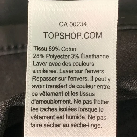 Topshop Joni vegan leather mini Dress 8399 - Picture 14 of 15